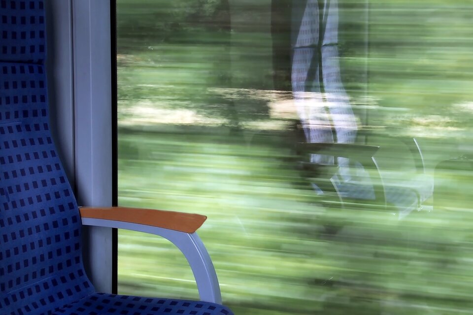 NightJet train seat 